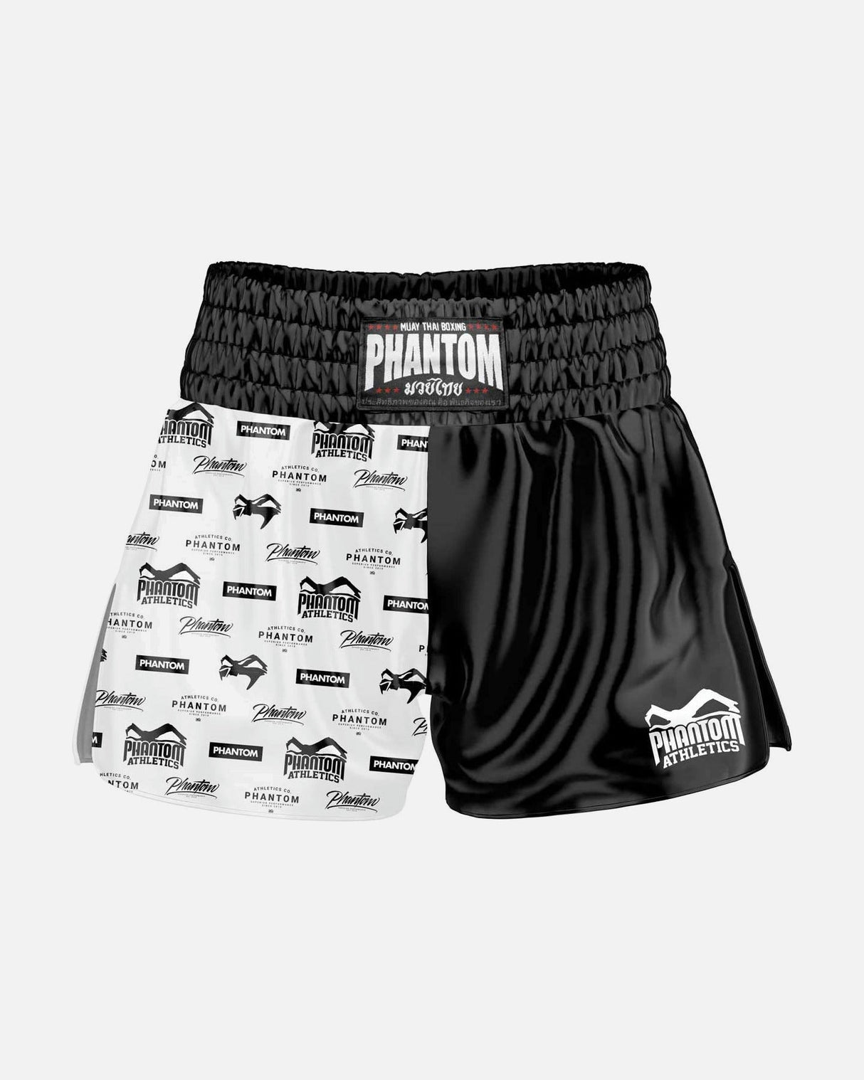 Phantom Athletics Muay Thai Shorts Legend - Schwarz/Weiß