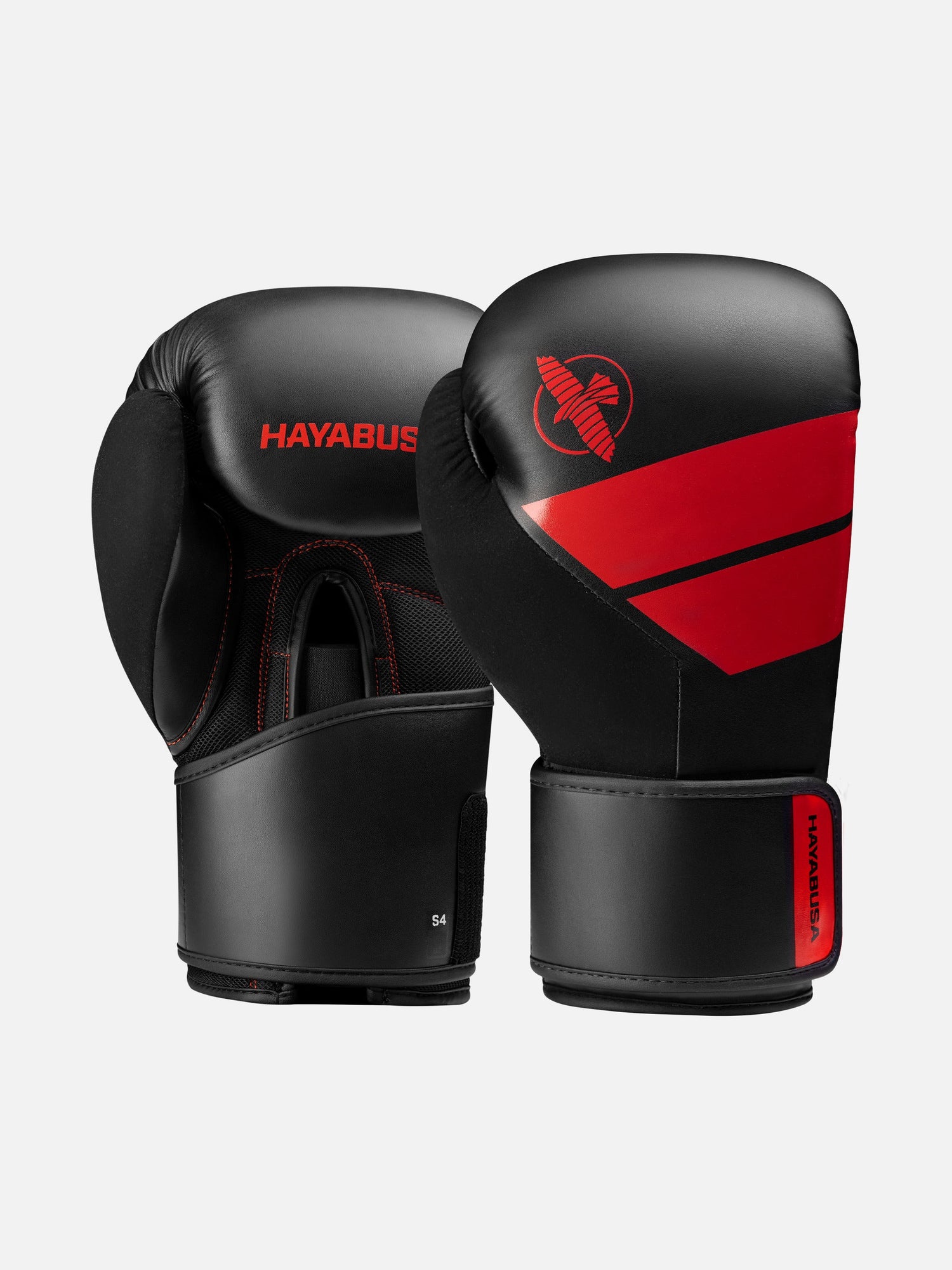 Hayabusa Boxhandschuhe S4 - Schwarz/Rot