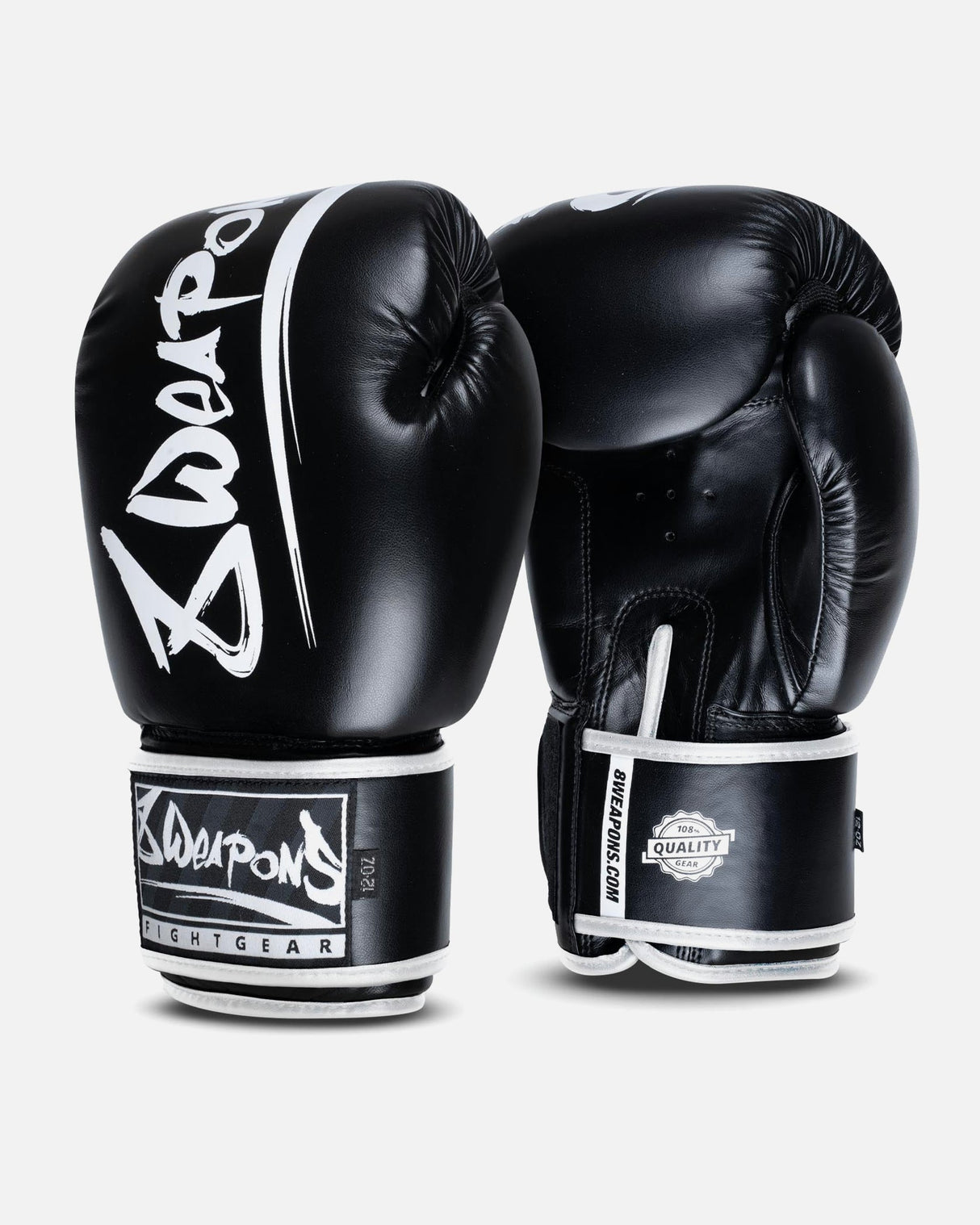 8 WEAPONS Boxhandschuhe Unlimited 2.0 - Schwarz/Weiß