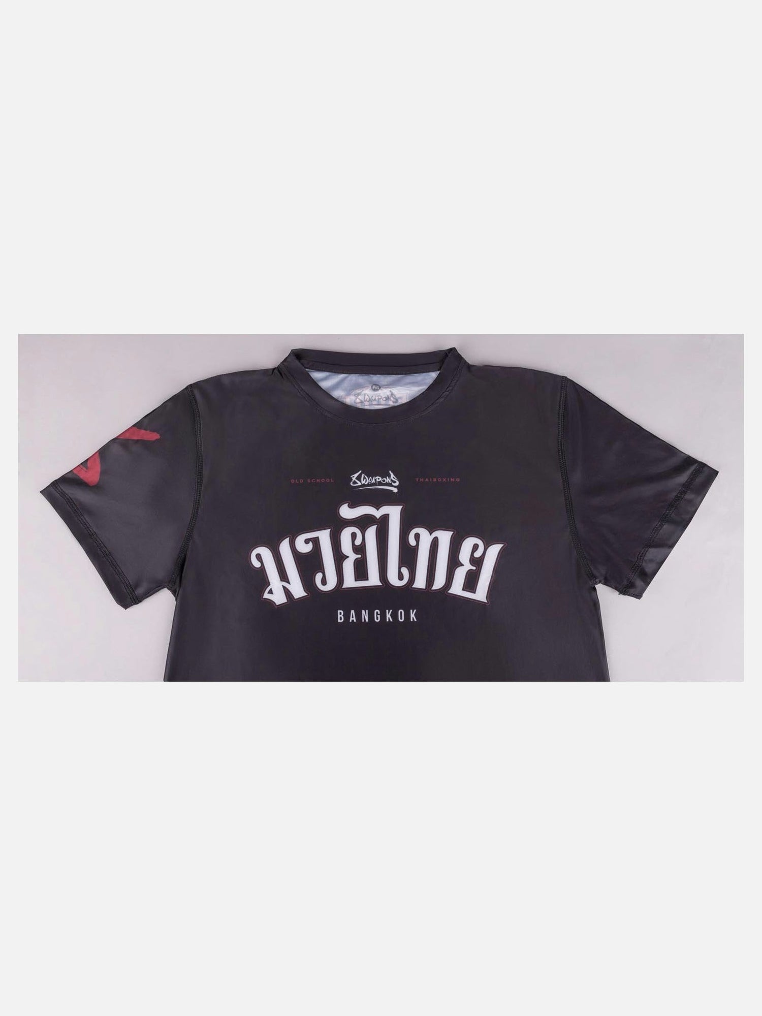 8 WEAPONS T-Shirt Bangkok - Schwarz/Weiß