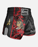 8 WEAPONS Muay-Thai-Shorts Joe - Schwarz/Rot