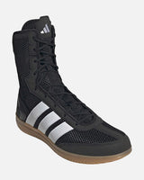 Adidas Boxschuhe Box Hog Wide - Schwarz/Weiß