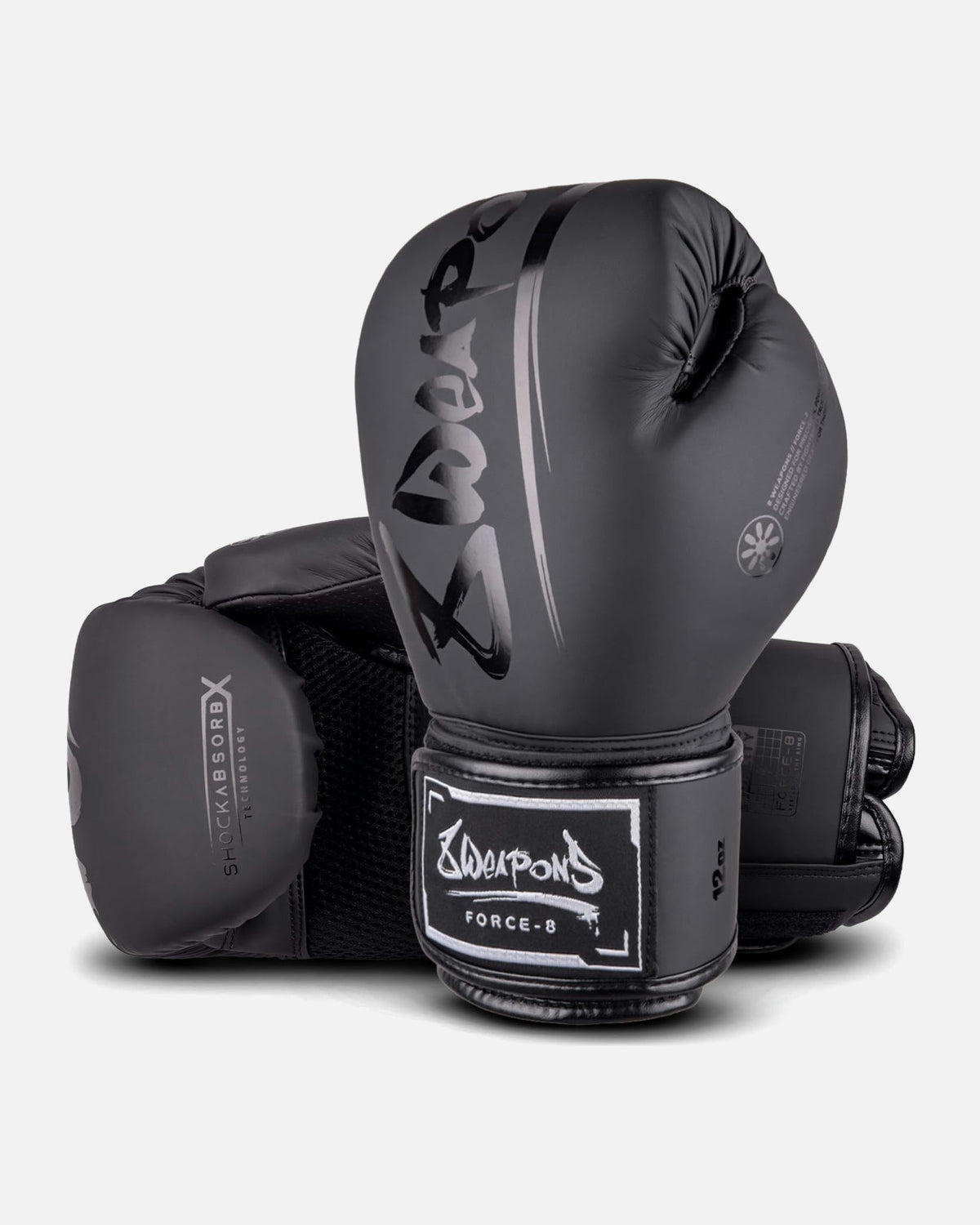 8 WEAPONS Boxhandschuhe Force 8 - Schwarz
