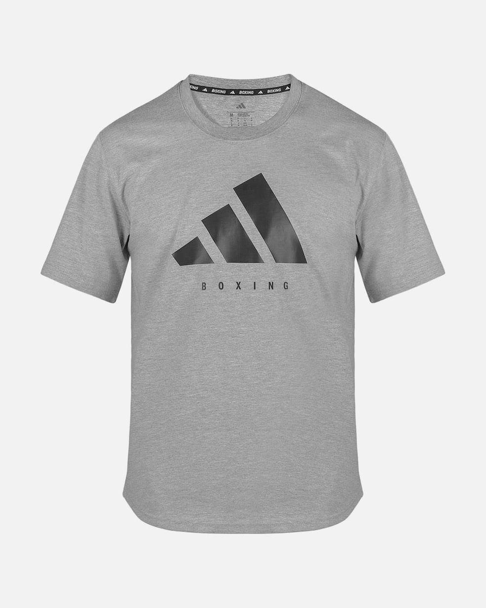 Adidas T-Shirt Community Boxing - Grau/Schwarz