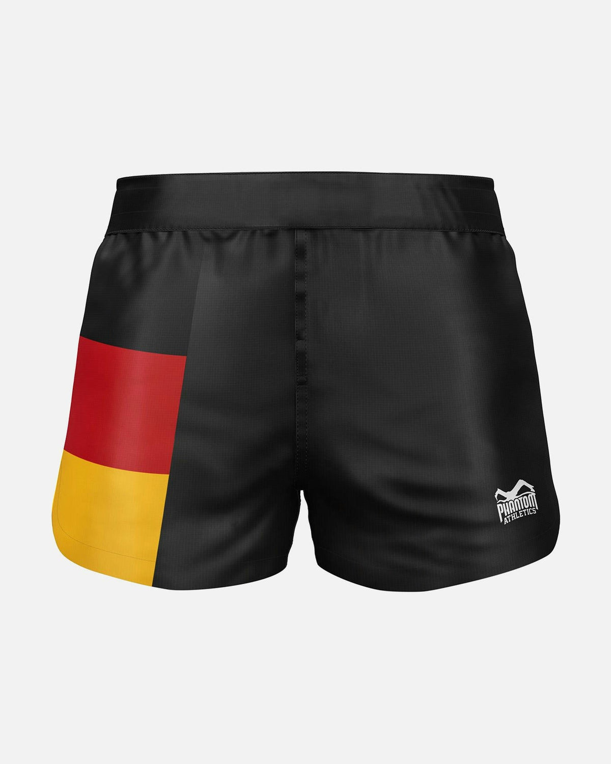 Phantom Athletics MMA Shorts FUSION-R Germany - Schwarz/Rot/Gold