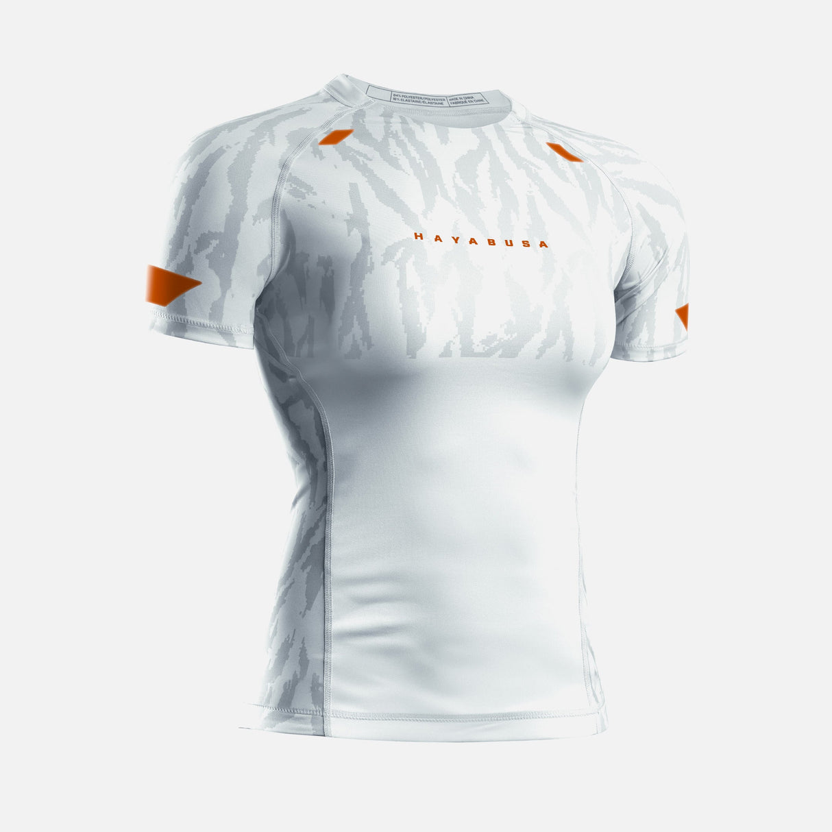 Hayabusa Rashguard Apex Vantage Kurzarm Damen - Weiß