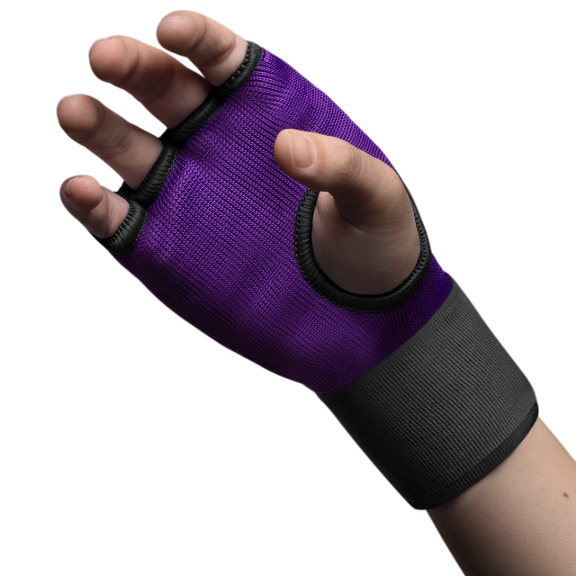 Hayabusa Innenhandschuhe Quick Gel - Lila/Schwarz