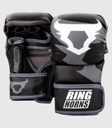 Ringhorns MMA Handschuhe Charger Sparring - Schwarz/Grau - The Fight Company Deutschland