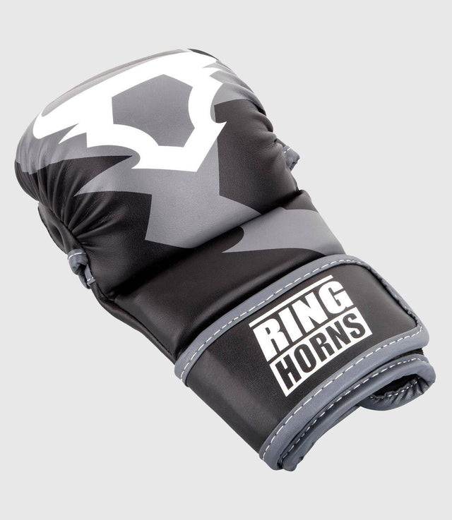 Ringhorns MMA Handschuhe Charger Sparring - Schwarz/Grau - The Fight Company Deutschland