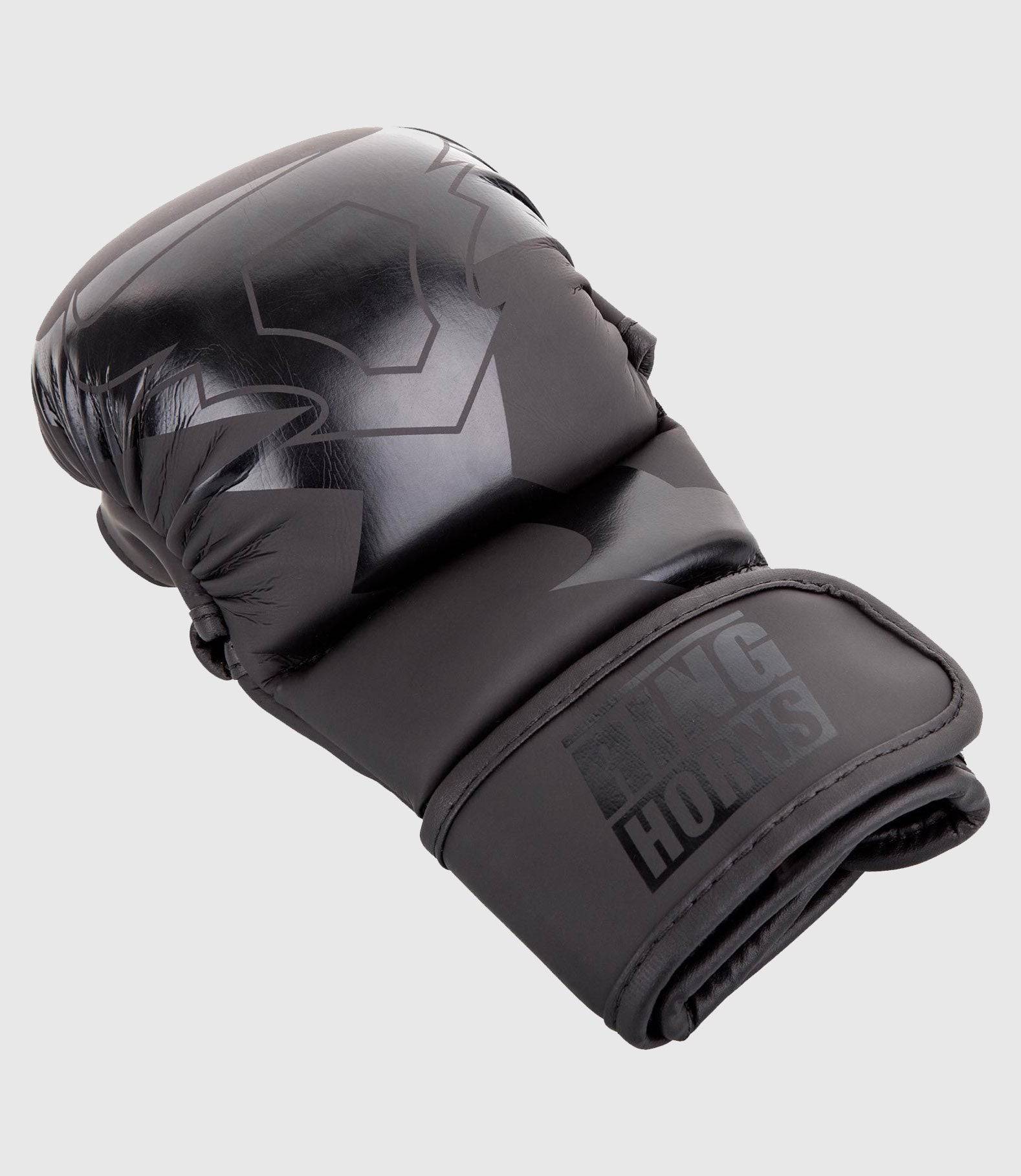 Ringhorns MMA Handschuhe Charger Sparring - Schwarz/Schwarz - The Fight Company Deutschland