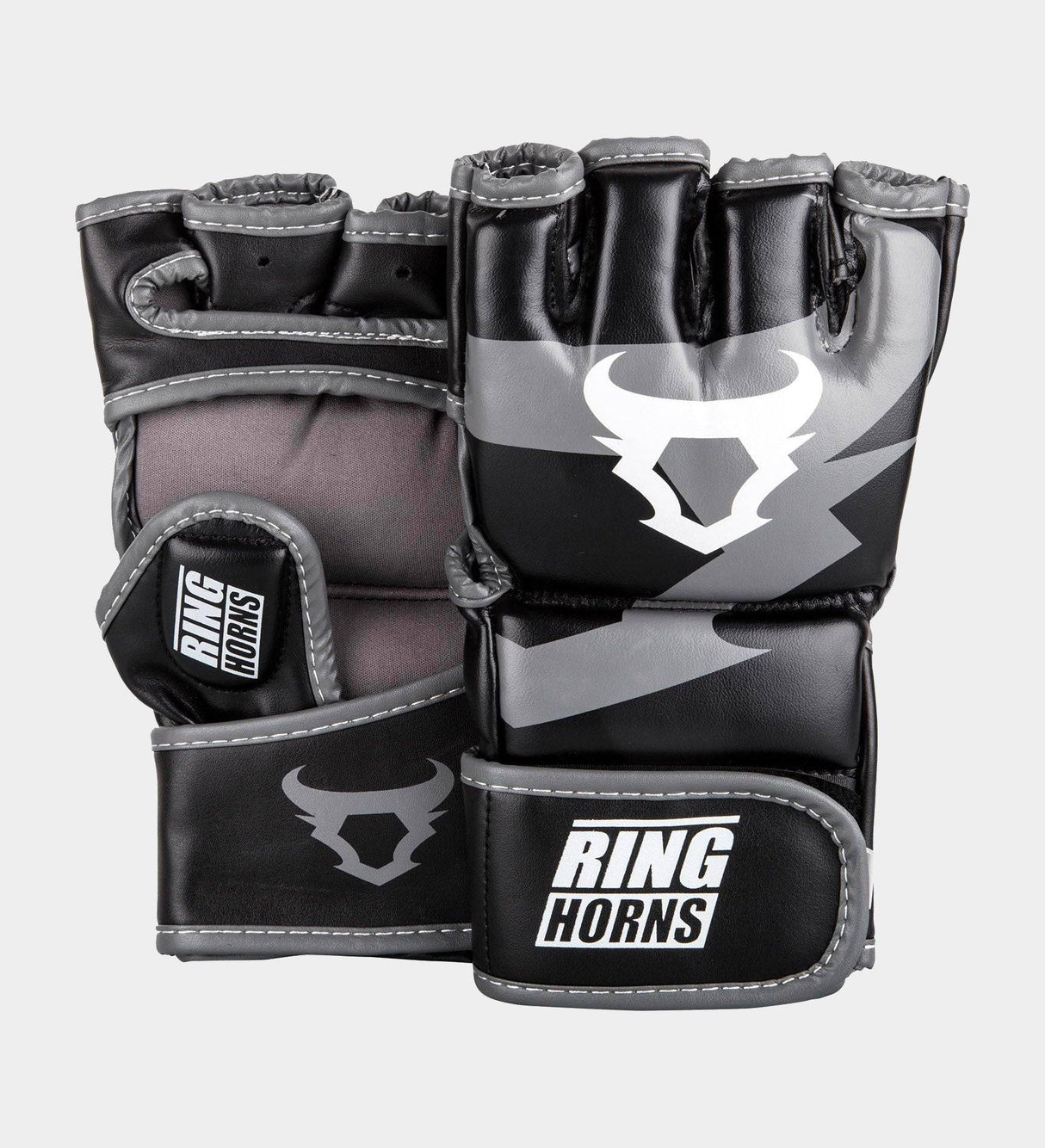 Ringhorns MMA Handschuhe Charger - Schwarz/Grau - The Fight Company Deutschland