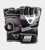 Ringhorns MMA Handschuhe Charger - Schwarz/Grau - The Fight Company Deutschland