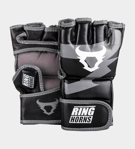 Ringhorns MMA Handschuhe Charger - Schwarz/Grau - The Fight Company Deutschland