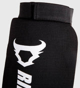 Ringhorns Kickboks Scheenbeschermers Kontact - Zwart/Wit - The Fight Company Deutschland