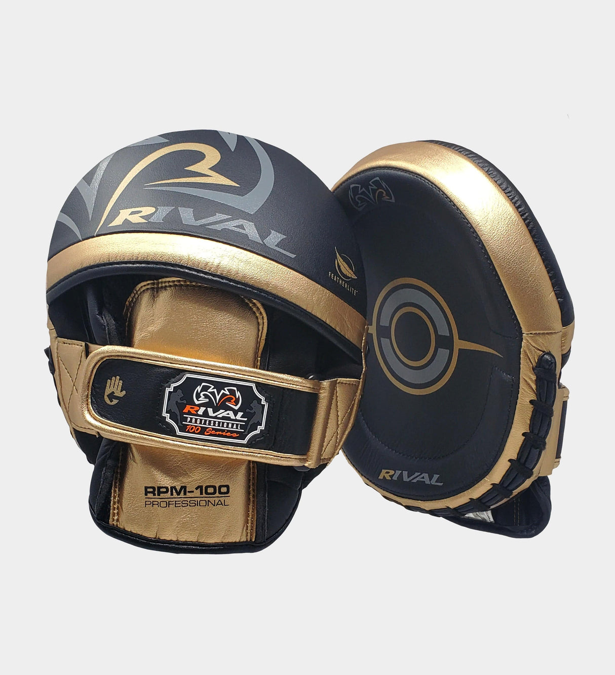 Rival Boxpratzen RPM100 Professional - Schwarz/Gold - The Fight Company Deutschland