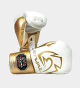 Rival Boxhandschuhe RS100 Professional - Weiss/Gold - The Fight Company Deutschland