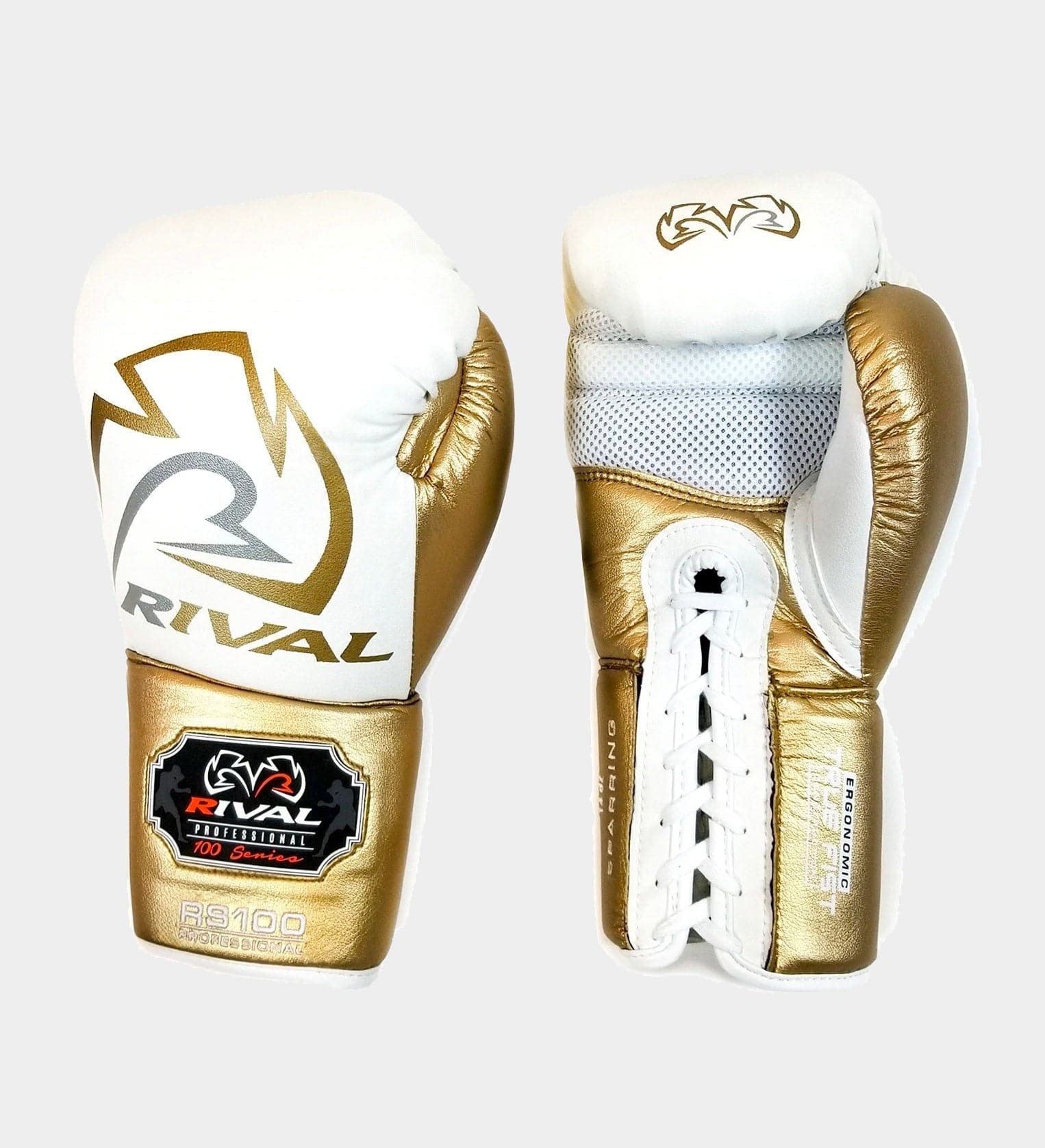 Rival Boxhandschuhe RS100 Professional - Weiss/Gold