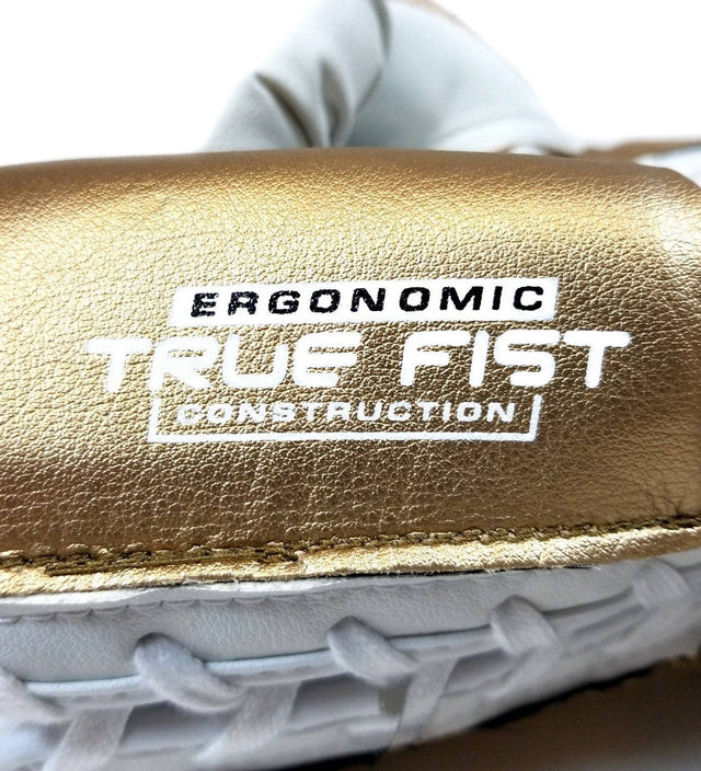 Rival Boxhandschuhe RS100 Professional - Weiss/Gold - The Fight Company Deutschland