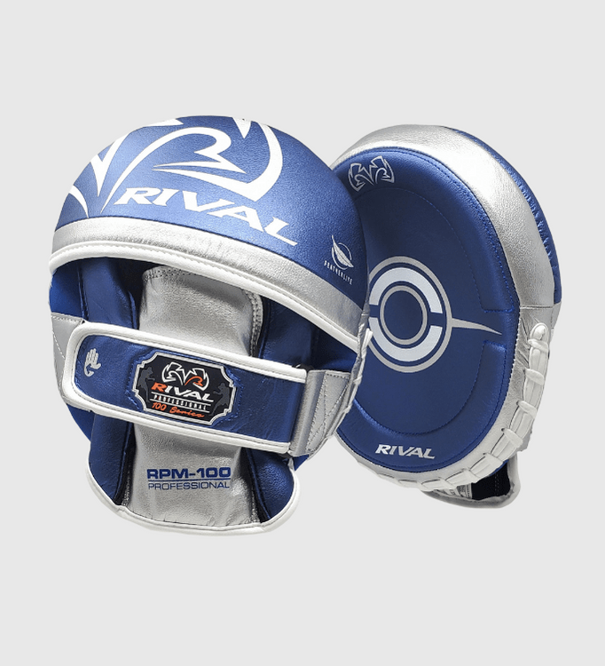 Rival Boxpratzen RPM100 Professional - Blau/Silber - The Fight Company Deutschland