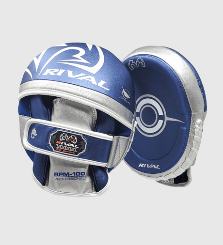 Rival Boxpratzen RPM100 Professional - Blau/Silber - The Fight Company Deutschland