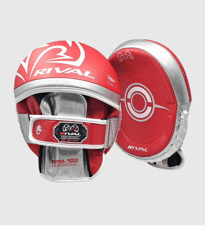 Rival Boxpratzen RPM100 Professional - Rot/Silber - The Fight Company Deutschland