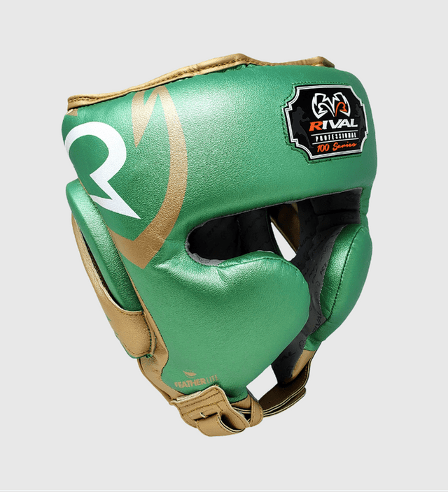 Rival Kopfschutz RHG100 Professional - Grün/Gold - The Fight Company Deutschland