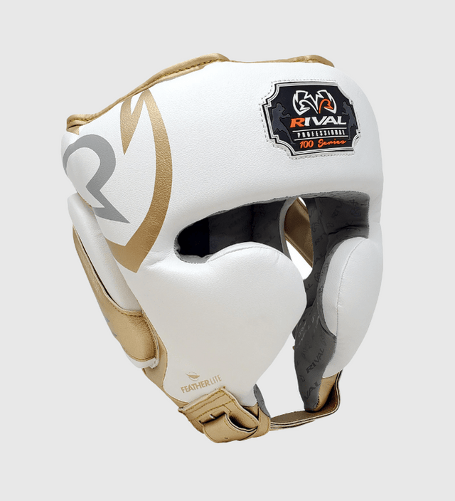 Rival Kopfschutz RHG100 Professional - Weiss/Gold - The Fight Company Deutschland