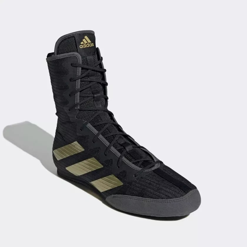 Adidas Boxschuhe Box Hog 4 – Schwarz/Gold
