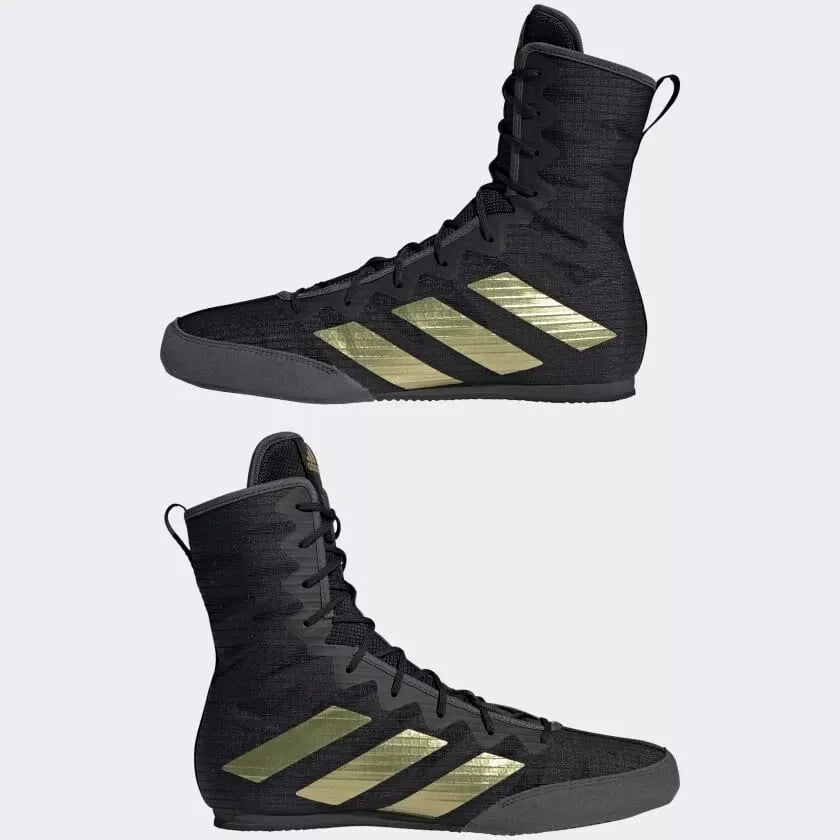 Adidas Boxschuhe Box Hog 4 – Schwarz/Gold
