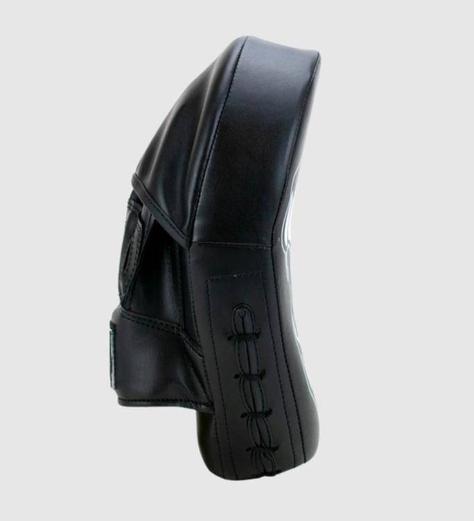 Super Pro Boxpratzen Curved - Schwarz/Weiss - The Fight Company Deutschland