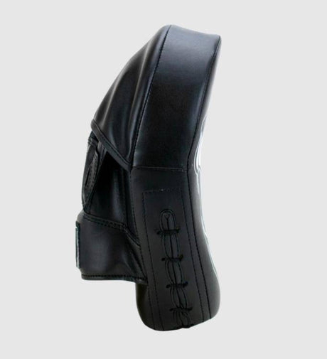 Super Pro Boxpratzen Curved - Schwarz/Weiss - The Fight Company Deutschland