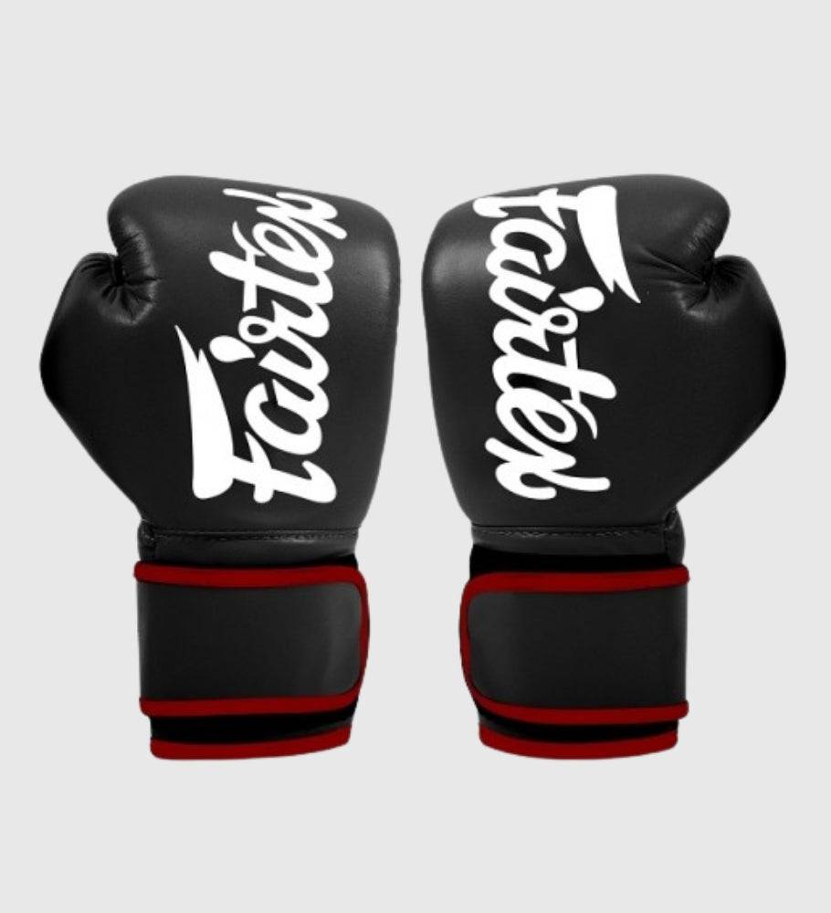 Fairtex Boxhandschuhe BGV14 - Schwarz/Weiss/Rot - The Fight Company Deutschland