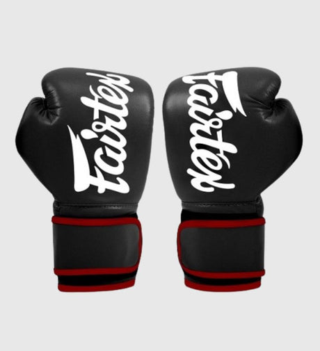 Fairtex Boxhandschuhe BGV14 - Schwarz/Weiss/Rot - The Fight Company Deutschland