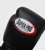 Super Pro Boxhandschuhe Thai Pro - Schwarz - The Fight Company Deutschland