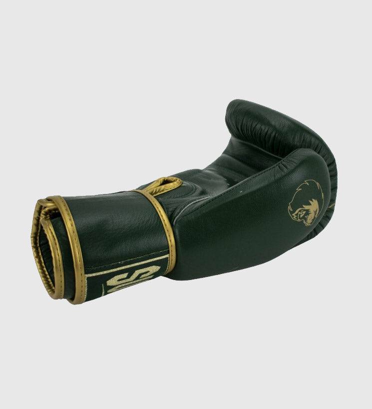 Super Pro Boxhandschuhe Warrior - Grün/Gold - The Fight Company Deutschland