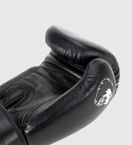 Super Pro Boxhandschuhe Warrior - Schwarz/Weiss - The Fight Company Deutschland