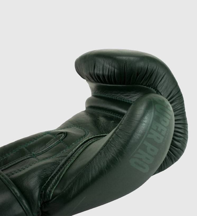 Super Pro Boxhandschuhe Legend - Dunkelgrün - The Fight Company Deutschland