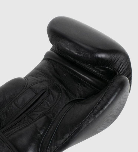 Super Pro Boxhandschuhe Legend - Schwarz/Schwarz - The Fight Company Deutschland