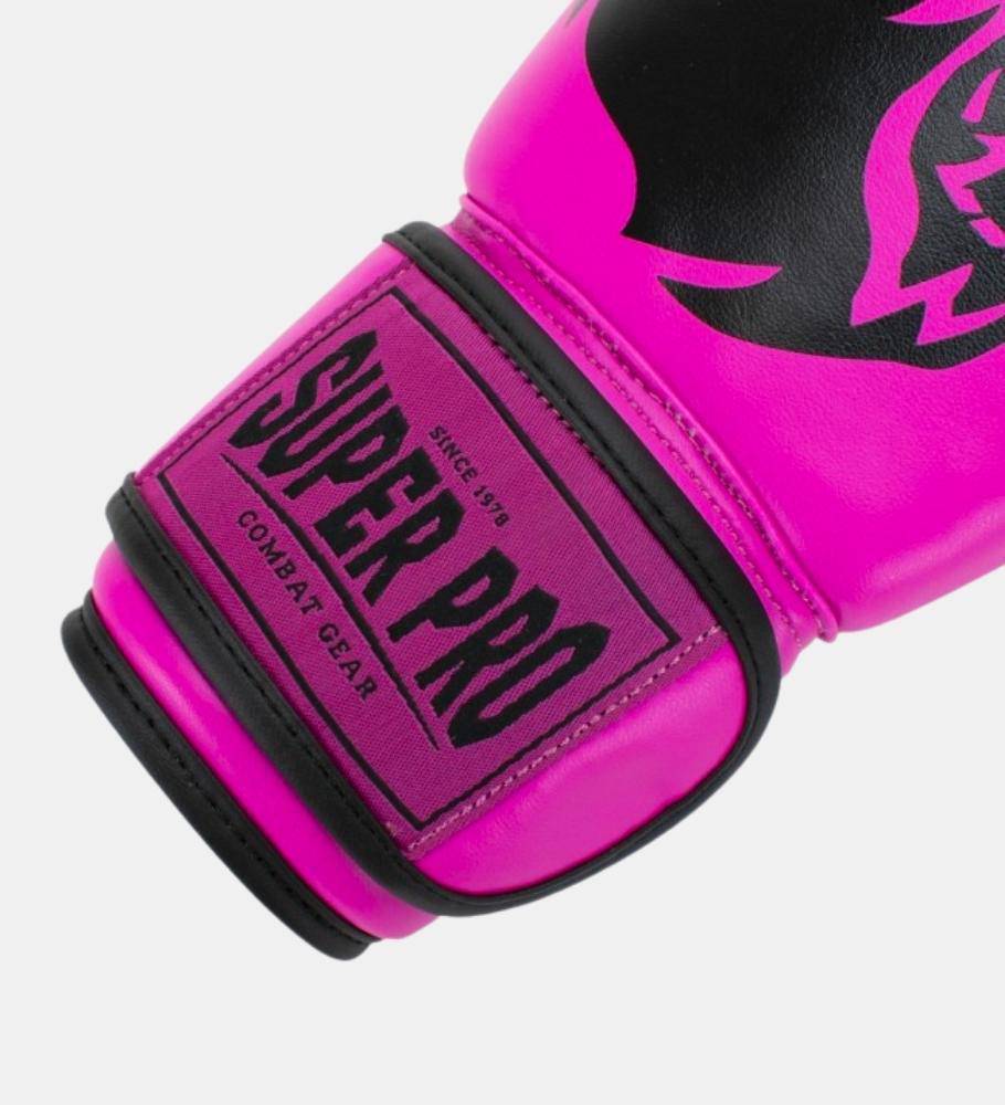 Super Pro Boxhandschuhe Talent Kids - Pink/Schwarz - The Fight Company Deutschland