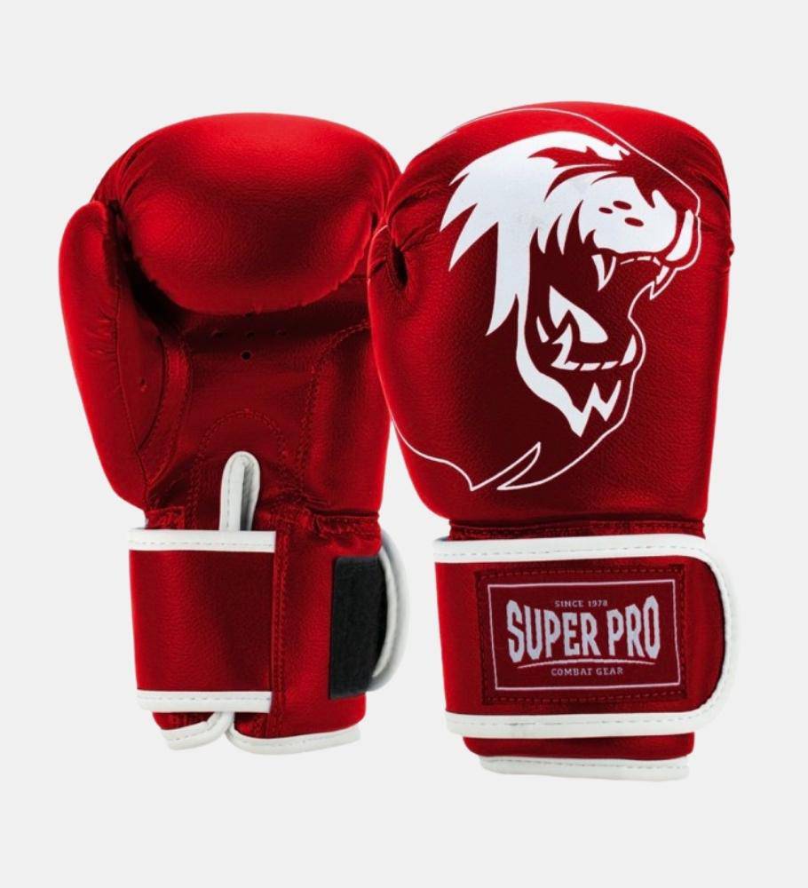 Super Pro Boxhandschuhe Talent Kids - Rot/Weiss - The Fight Company Deutschland