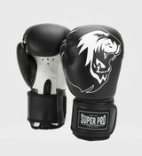 Super Pro Boxhandschuhe Talent Kids - Schwarz/Weiss - The Fight Company Deutschland