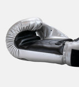 Super Pro Boxhandschuhe Talent Kids - Silber/Schwarz - The Fight Company Deutschland