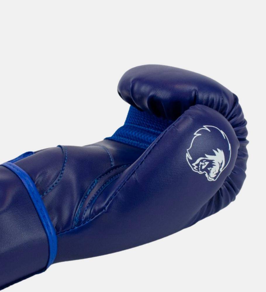 Super Pro Boxhandschuhe Champ - Blau/Weiss - The Fight Company Deutschland