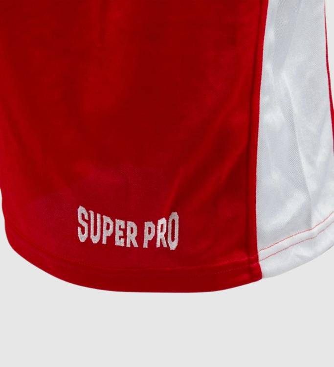 Super Pro Boxhosen Club - Rot/Weiss - The Fight Company Deutschland