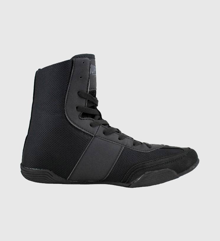 Super Pro Boxschuhe - Schwarz - The Fight Company Deutschland