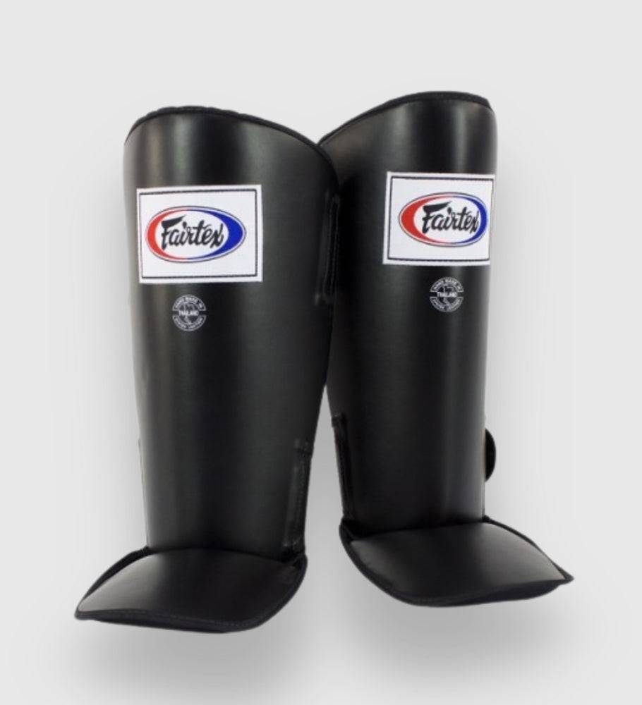 Fairtex Kickboks Scheenbeschermers SP1 - Zwart - The Fight Company Deutschland