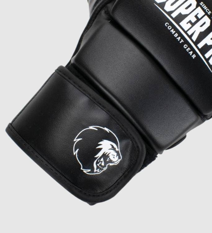 Super Pro MMA Handschuhe Brawler - Schwarz/Weiss - The Fight Company Deutschland