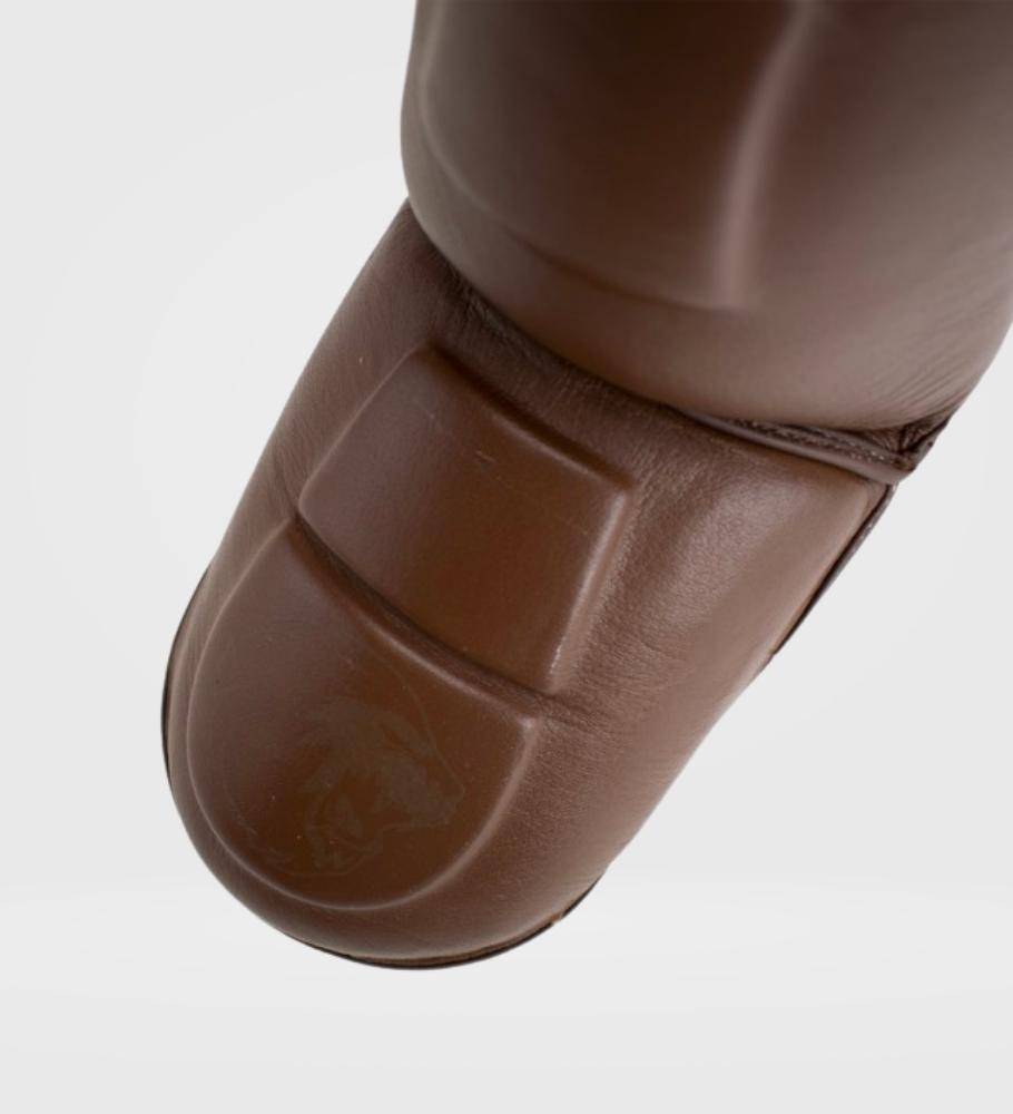 Super Pro Schienbeinschoner Guardian - Braun - The Fight Company Deutschland