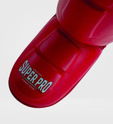 Super Pro Schienbeinschoner Thai Pro - Rot - The Fight Company Deutschland