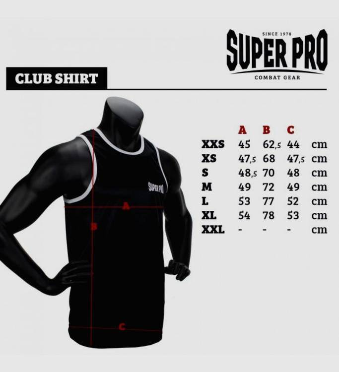 Super Pro Boxing Top - Rot/Weiss - The Fight Company Deutschland